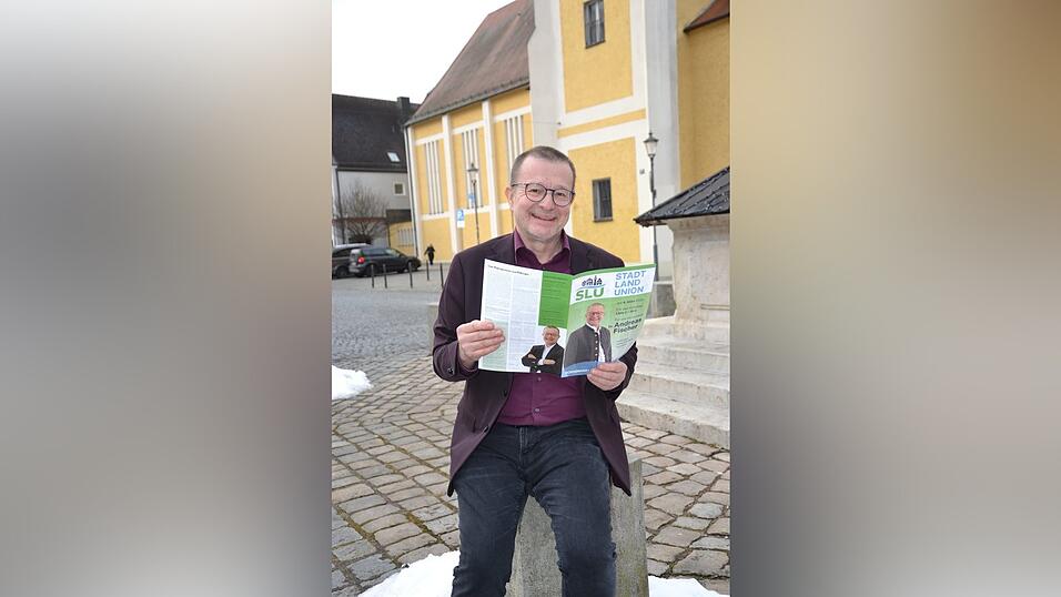 Andreas Fischer kandidiert f&uuml;r die Stadt-Land-Union zum Amt des Landrats und fordert einen Neuanfang in der Kreispolitik.