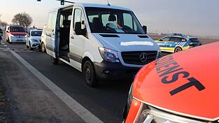 Der Auffahrunfall ereignete sich in der Landshuter Straße. Der Auffahrunfall ereignete sich in der Landshuter Straße.