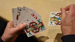 Die Buben sind beim „Grand“ die einzigen Trümpfe. Das hat das Spiel mit dem „Wenz“ beim Schafkopf gemeinsam.