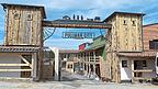 Neu: Das Eingangstor zur Westernstadt. Bald soll in Pullman City wieder Western-Feeling in familiärer Atmosphäre herrschen.