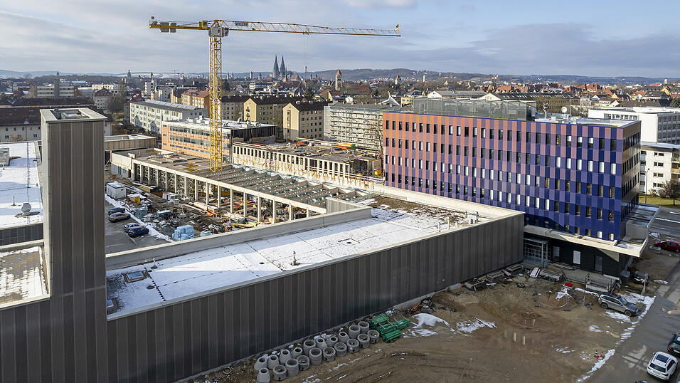 In Regensburg entsteht die gr&ouml;&szlig;te Feuerwache in Bayern.