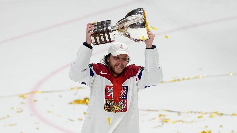 Weltmeister wurde Tschechiens Torj&auml;ger David Pastrnak bereits. (Archivbild)