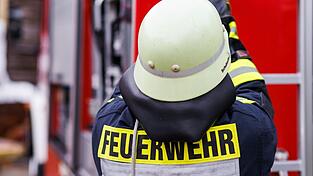 Die Feuerwehr konnte verhindern, dass die Flammen auf den benachbarten Wald übergriffen. (Symbolbild)