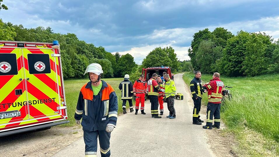 Die Floriansjünger im Einsatz.