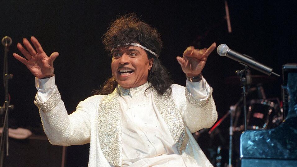 F&uuml;r viele gilt Little Richard (hier 1997 bei einem Konzert in Essen) als Erfinder des Rock'n'Roll. Nun ist der Musiker im Alter von 87 Jahren gestorben.