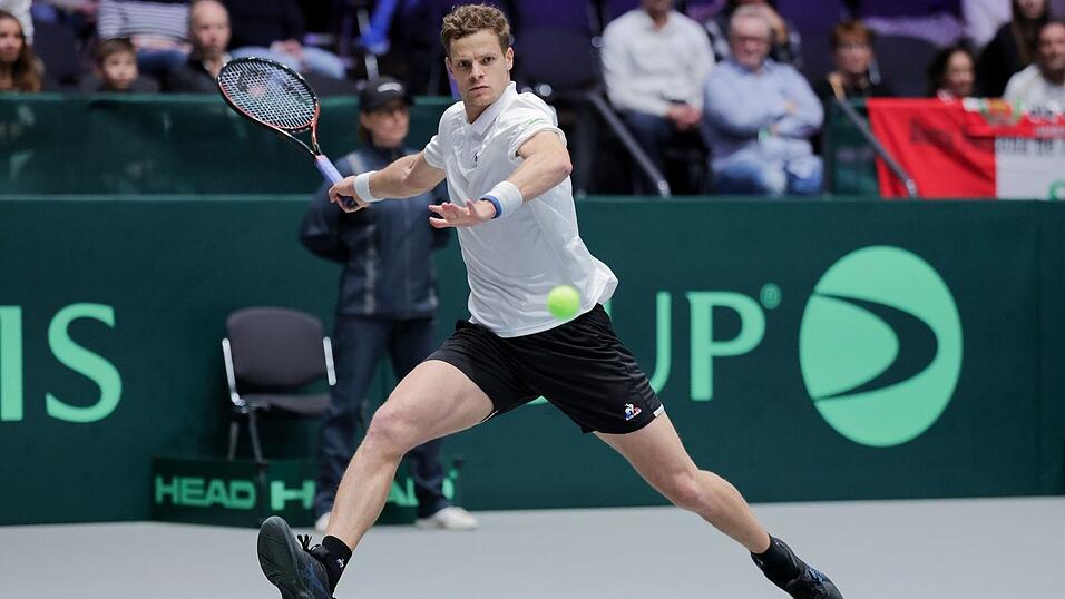 Erfolgreicher Auftakt: Yannick Hanfmann wurde seiner Favoritenrolle gerecht.