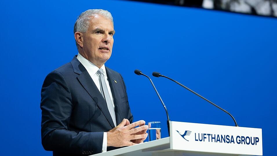 Lufthansa-Chef Carsten Spohr rechnet mit noch höheren Lasten durch den Iran-Krieg. (Archivbild) Lufthansa-Chef Carsten Spohr rechnet mit noch höheren Lasten durch den Iran-Krieg. (Archivbild)