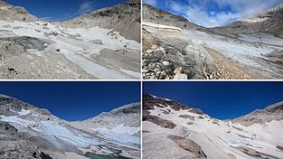 Die Gletscher in Deutschland schwinden dramatisch. (Archivbild)