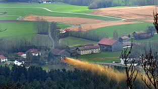 2012 wurde eine Gesundkalkung im Kaitersberggebiet mit Hubschraubereinsatz durchgef&uuml;hrt.
