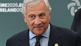 Sagt Aufklärung zu: Italiens Außenminister Antonio Tajani. Sagt Aufklärung zu: Italiens Außenminister Antonio Tajani.