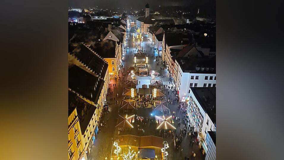 Der Blick vom Stadtturm ist immer wieder faszinierend.