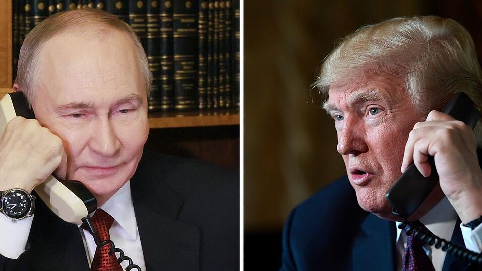 Laut Kreml gibt es noch keinen Termin für ein Gespräch von Putin und Trump. Der US-Präsident hatte zuvor gesagt, es gebe einen Termin. (Archivbild) Laut Kreml gibt es noch keinen Termin für ein Gespräch von Putin und Trump. Der US-Präsident hatte zuvor gesagt, es gebe einen Termin. (Archivbild)
