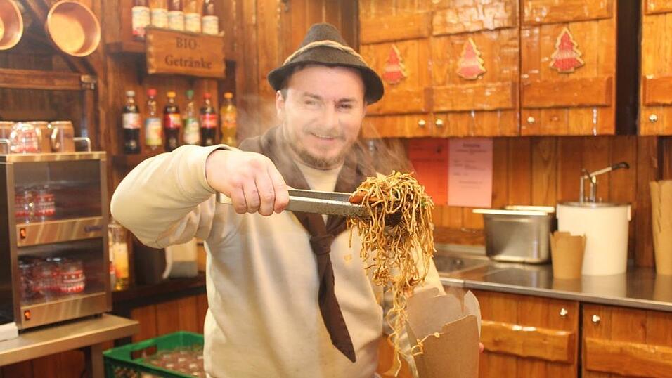 Weihnachtszeit am Christkindlmarkt und bei der H&uuml;ttengaudi in Landshut.