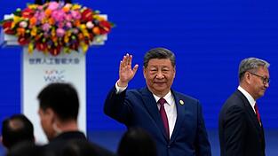 Chinas Staatschef Xi sprach erstmals bei der Welt-KI-Konferenz. Chinas Staatschef Xi sprach erstmals bei der Welt-KI-Konferenz.