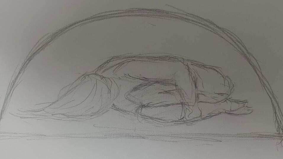 Ein Versuch, das Unsichtbare sichtbar zu machen: Emma verarbeitet ihre Vergangenheit in Bildern. Ein Versuch, das Unsichtbare sichtbar zu machen: Emma verarbeitet ihre Vergangenheit in Bildern.