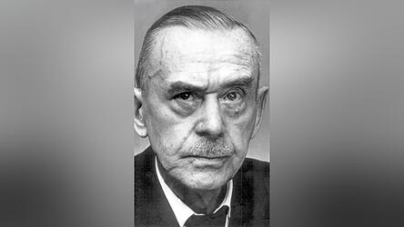 Schriftsteller Thomas Mann.