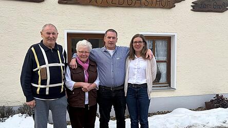 Seit drei Generationen betreibt die Familie Gro&szlig; den Waldgasthof Schiederhof.