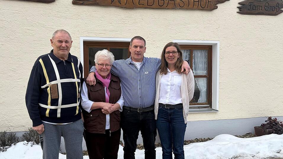 Seit drei Generationen betreibt die Familie Gro&szlig; den Waldgasthof Schiederhof.