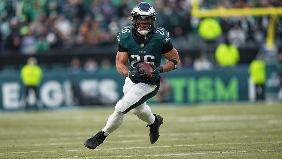 Drei Touchdowns auf dem Weg nach New Orleans: Saquon Barkley überragte beim Sieg der Eagles.