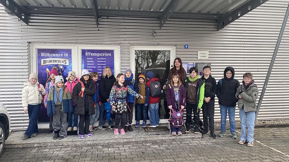 Die Ferienkinder hatten einen tollen Tag im Heldenverlies.