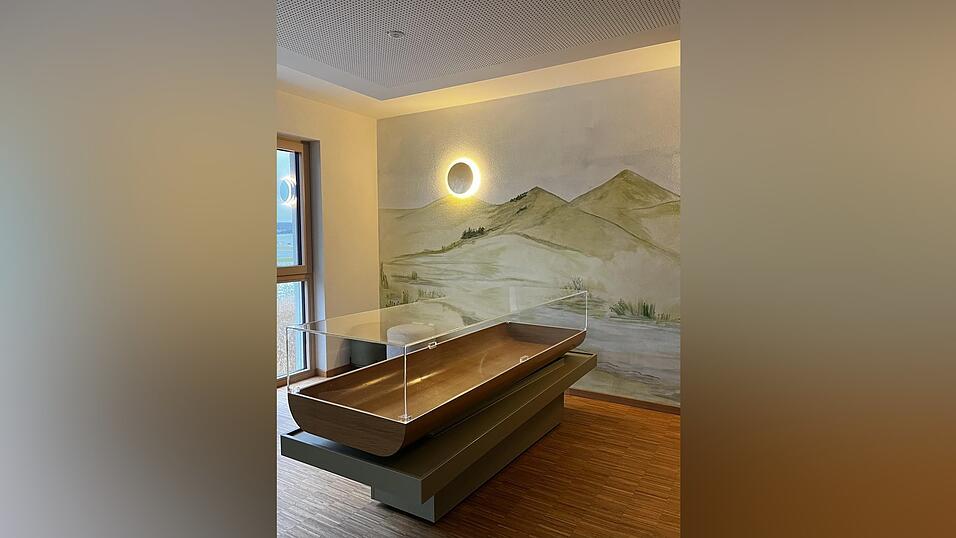 Im Abschiedszimmer können die Kinder aufgebahrt werden.