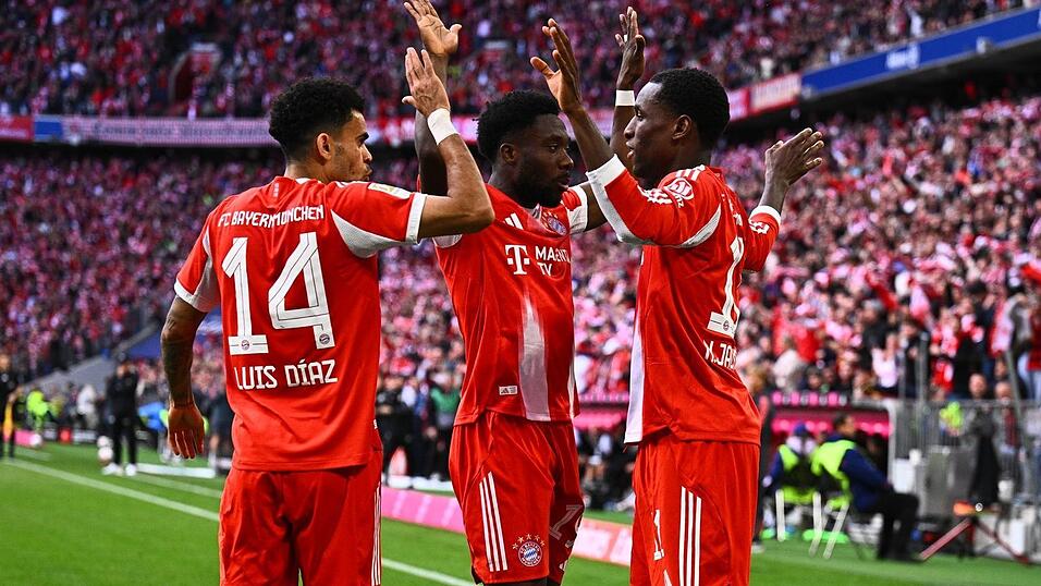 Jubeln die Bayern in Mainz auch ohne etliche Stammspieler? (Archivbild)