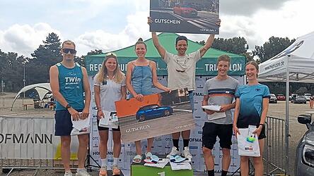 Ganz oben auf dem Treppchen landeten Franziska Reng und Fabian Schaffert.