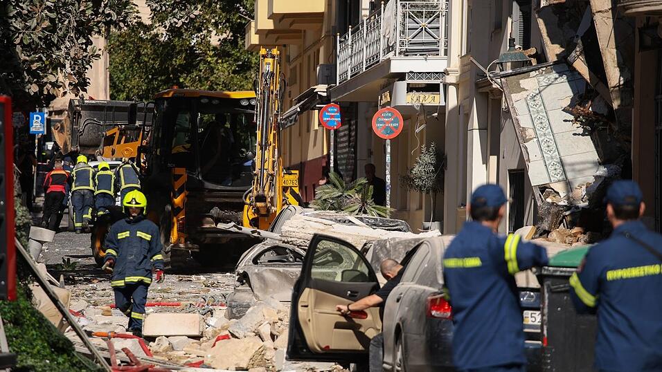 Die Explosion richtete in der Umgebung gro&szlig;e Sch&auml;den an.