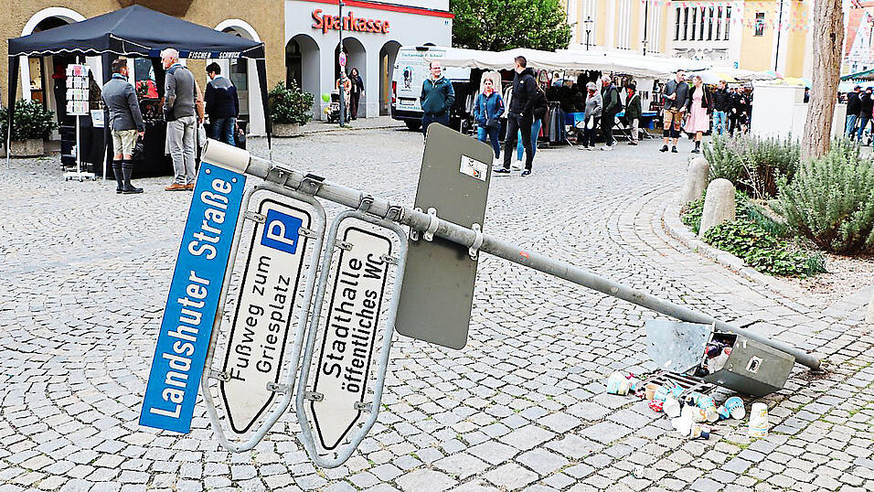 Wer hat das Straßenschild auf dem Gewissen? Wer hat das Straßenschild auf dem Gewissen?