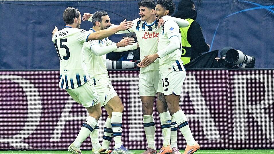 Bergamo bejubelt das zweite Tor.