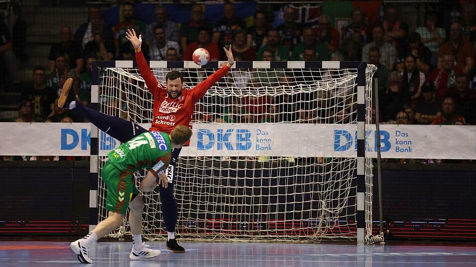 War ein starker R&uuml;ckhalt f&uuml;r Flensburg: Torwart Benjamin Buric.