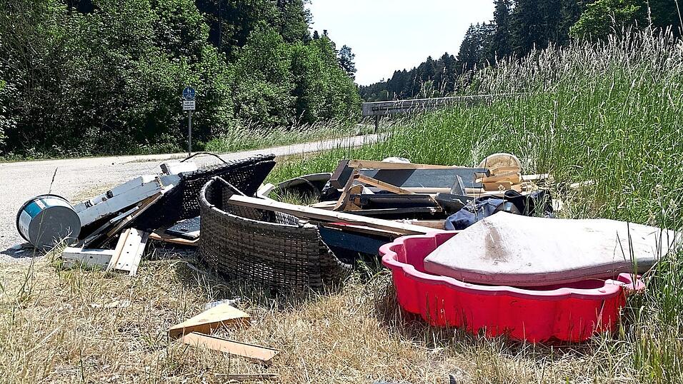 „Blanker Zorn“ sei ihm bei diesem Anblick gekommen, schrieb Albin Davidenko Ende Mai. Am Schönauer Berg in Richtung Frauenbiburg hatte er diese illegale Müllablagerung entdeckt und fotografiert. „Blanker Zorn“ sei ihm bei diesem Anblick gekommen, schrieb Albin Davidenko Ende Mai. Am Schönauer Berg in Richtung Frauenbiburg hatte er diese illegale Müllablagerung entdeckt und fotografiert.