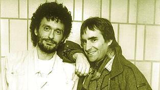 Franz Benton mit Chris de Burgh auf Europatournee.