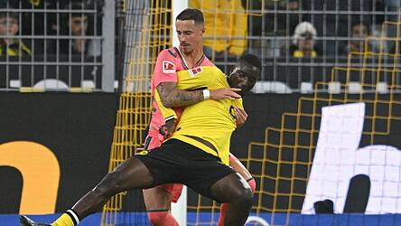 Lieferten sich eine umk&auml;mpfte Partie: Borussia Dortmund und der SV Werder Bremen.