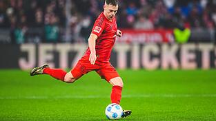 Joshua Kimmich in Aktion beim Bayern-Sieg gegen Hoffenheim.