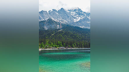 Der Eibsee soll für Gäste und Einheimische ein Naturerlebnis sein. Dem entgegen stehen ein Ansturm auf Busse und verstopfte Straßen.
