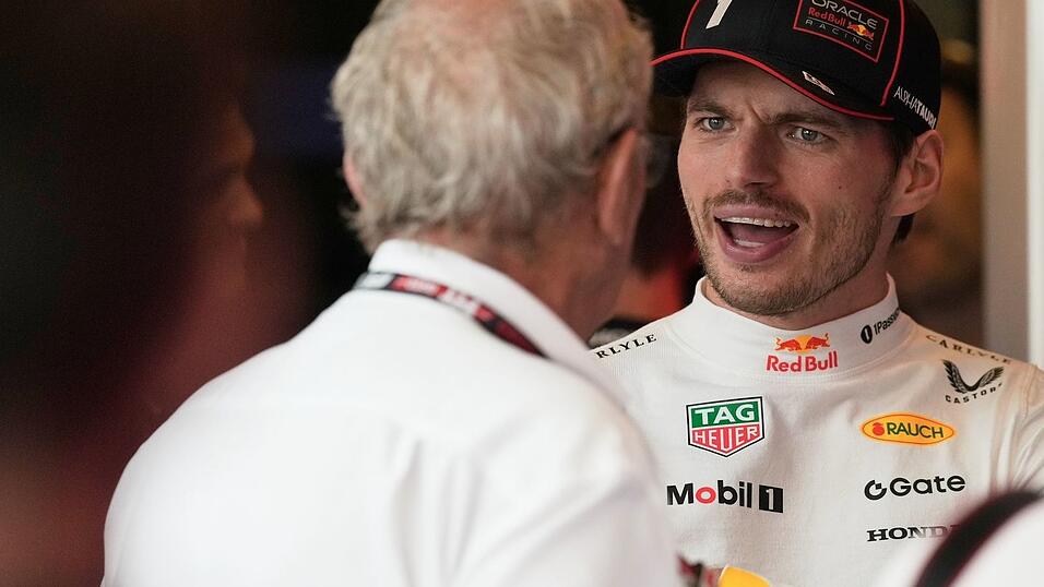 Verstappen klagt: Sein Wagen hüpft zuviel. Verstappen klagt: Sein Wagen hüpft zuviel.