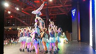 Richtig krachen lie&szlig; es die B-Gruppe.