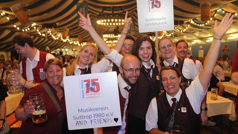 Die Bilder vom Festwochenende der Landshuter Stadtkapelle.