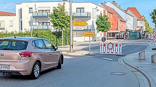 Am Kreisvekehr zum Preysingplatz war Endstation.