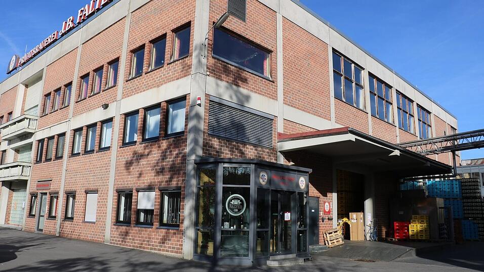 Die Brauerei Falter in Regen. Die Brauerei Falter in Regen.