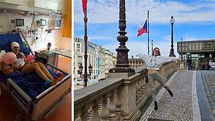 Ein unbeschwertes Leben mit Epilepsie? Dieses Bild zeigt: Das ist möglich. Jasmin Kainz bei einem Städtetrip nach Prag im vergangenen Sommer.