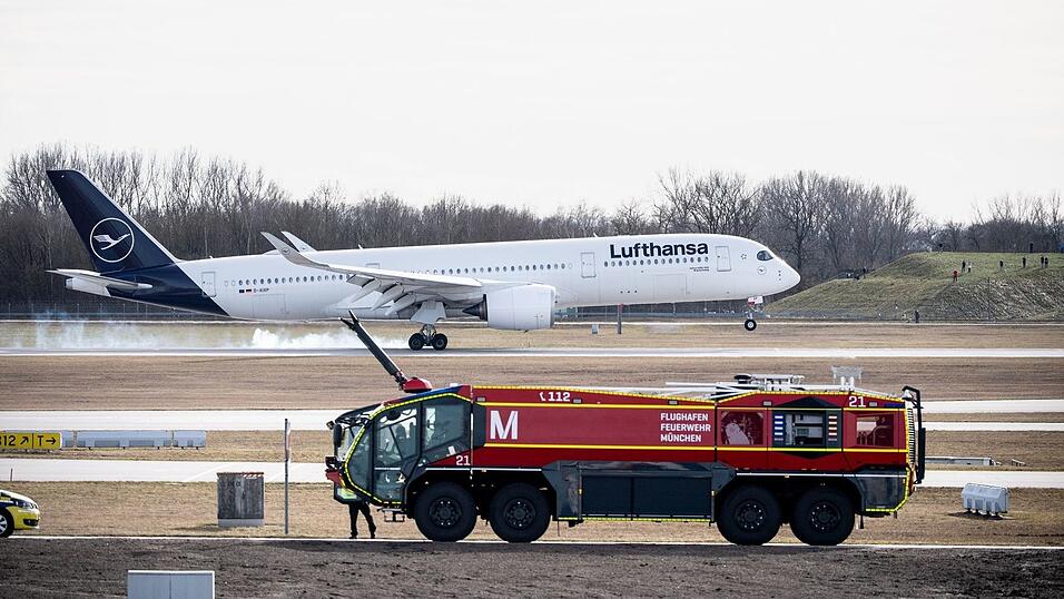 Wurde die Flughafenfeuerwehr nicht alarmiert? (Symbolbild)