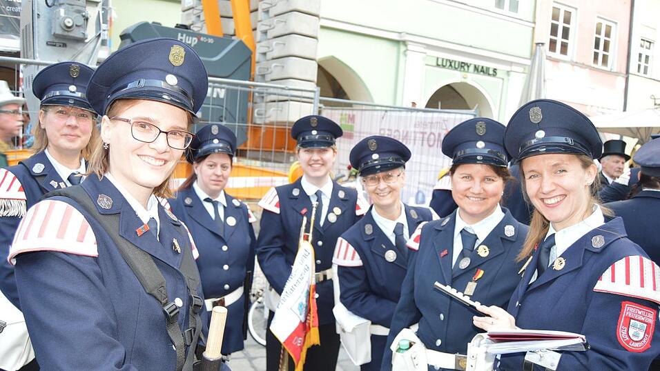 Viele Landshuter feierten am Freitag auf der Dult.&nbsp;