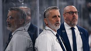 &Eacute;ric Dubois (r) wird erstmals Chefcoach in Deutschlands bester Liga. (Archivbild)