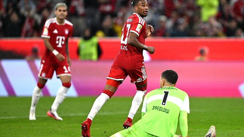 Michael Olise glänzt gegen den VfB Stuttgart. Michael Olise glänzt gegen den VfB Stuttgart.