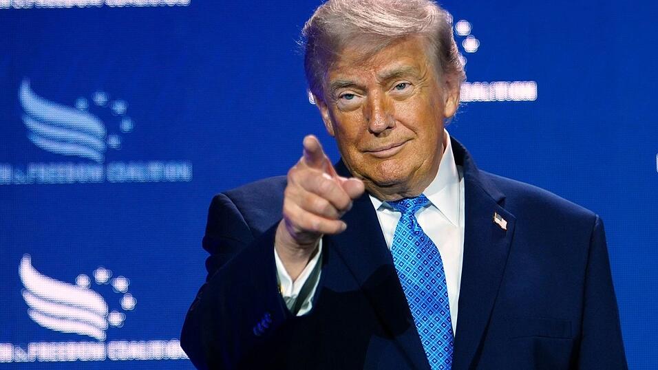 Trump verdiente Hunderte Millionen mit Krypto-Gesch&auml;ften. (Archivbild)
