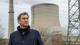 Die Reaktivierung der 2023 im Zuge des deutschen Atomausstiegs abgeschalteten Meiler sei in diesem und im nächsten Jahr jederzeit noch möglich, sagt Markus Söder. (Archivbild)