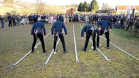 Beim Geschicklichkeitsparcours war Genauigkeit gefragt.