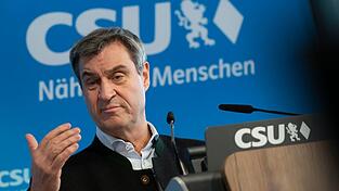 CSU-Chef Söder geht von Zustimmung der SPD zu einer Koalition mit der Union aus. CSU-Chef Söder geht von Zustimmung der SPD zu einer Koalition mit der Union aus.
